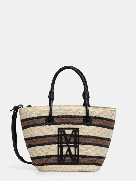 Zdjęcie produktu Marc O'Polo torebka crossbody damska pleciona beżowy