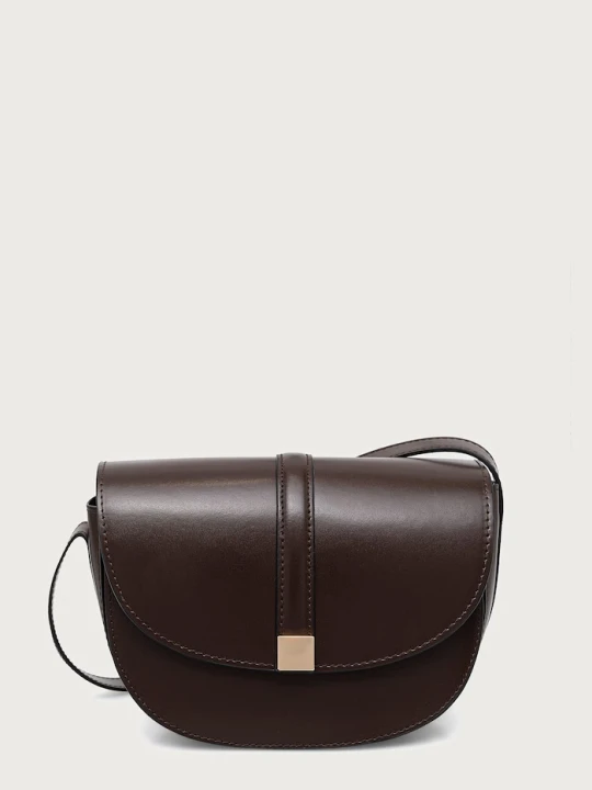 Zdjęcie produktu Marc O'Polo torebka crossbody damska skórzana brązowy