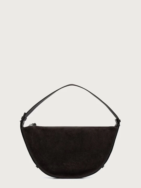Zdjęcie produktu Marc O'Polo torebka crossbody damska zamszowa brązowy