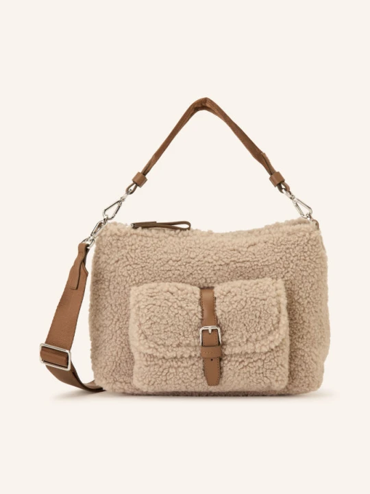Zdjęcie produktu Marc O'polo Torebka Na Ramię Z Pluszu beige