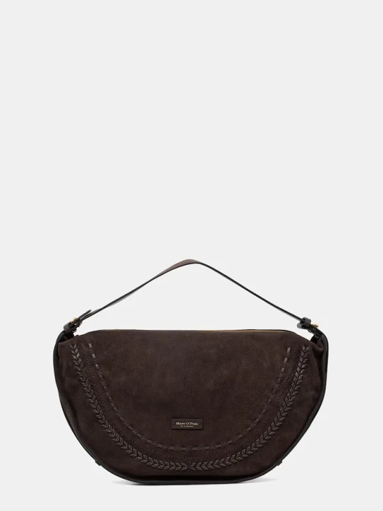 Zdjęcie produktu Marc O'Polo torebka shopper damska zamszowa brązowy