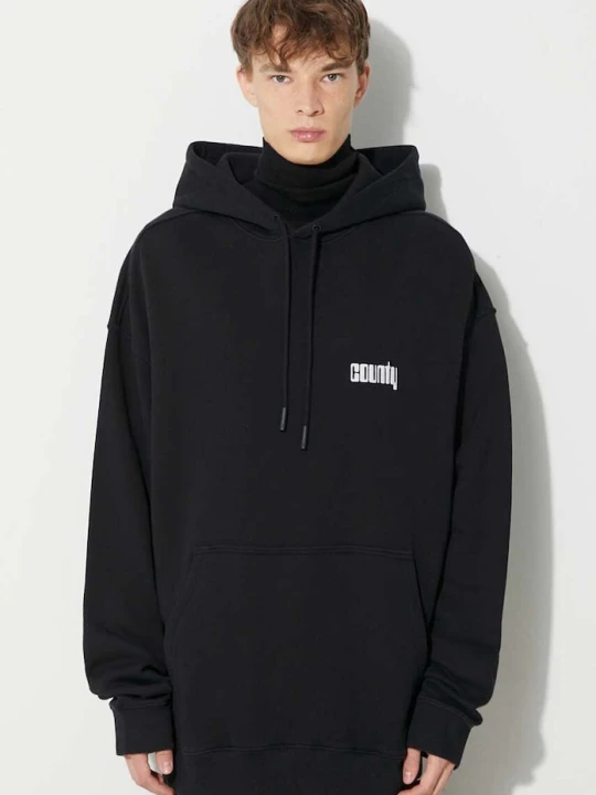 Zdjęcie produktu Marcelo Burlon bluza bawełniana Disco God czarny