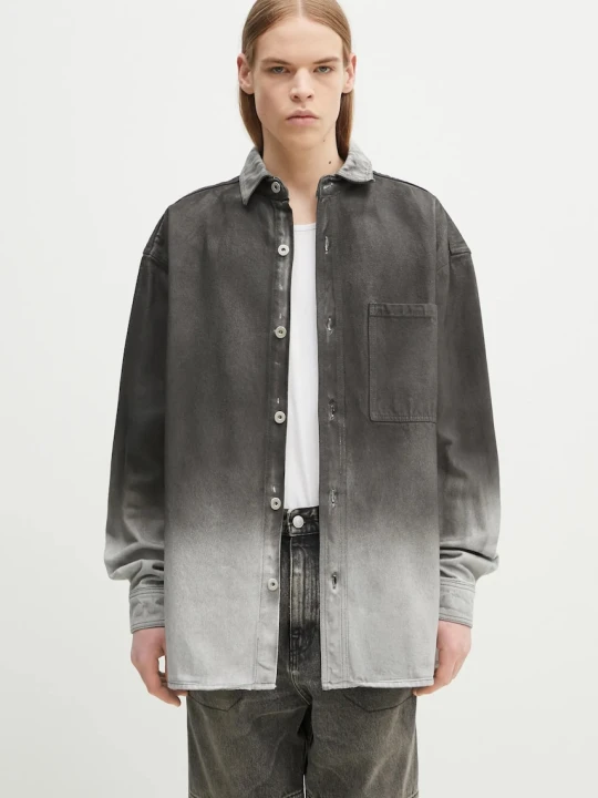 Zdjęcie produktu Marcelo Burlon koszula jeansowa Gradient Denim Overshirt Black White