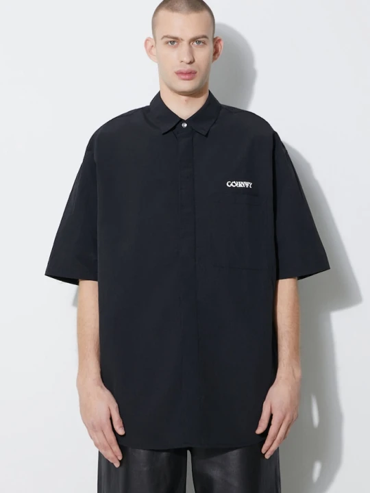 Zdjęcie produktu Marcelo Burlon koszula Logo Nylon Over Shirt czarny