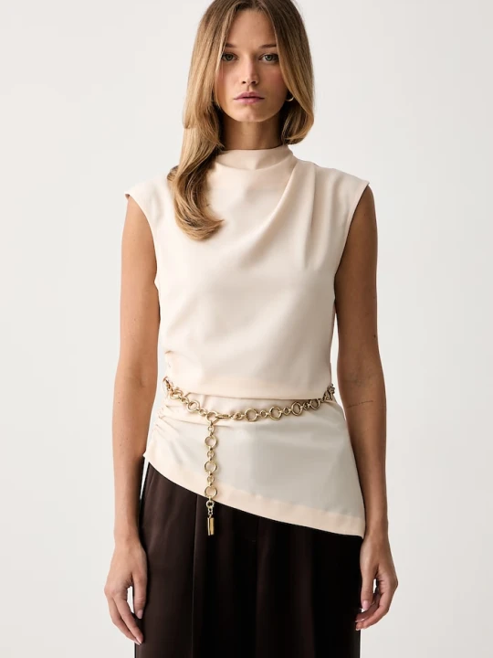 Zdjęcie produktu Marciano by Guess bluzka damska KAMILA beżowy