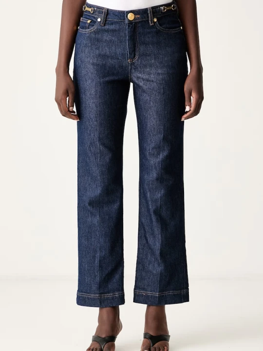 Zdjęcie produktu Marciano by Guess jeansy straight damskie VICTORY granatowy