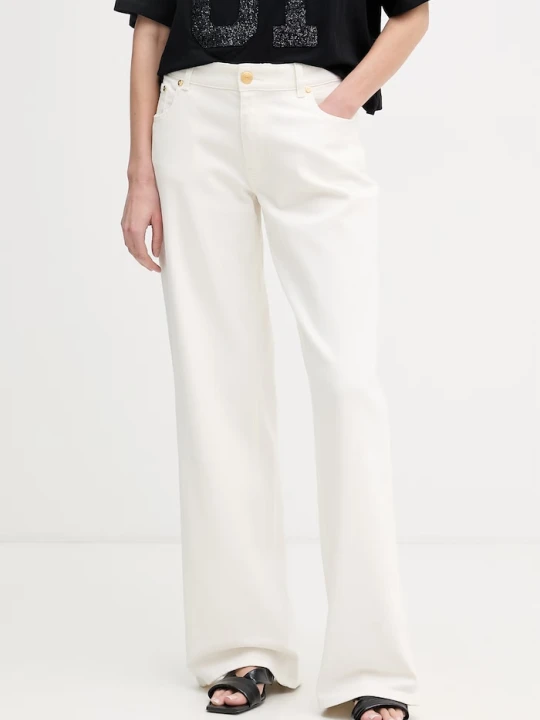Zdjęcie produktu Marciano by Guess jeansy wide leg damskie KYLIE beżowy
