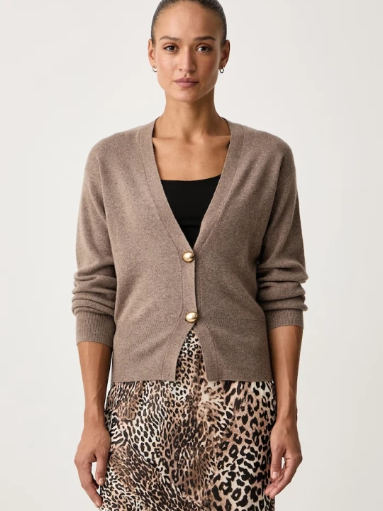 Zdjęcie produktu Marciano by Guess kardigan damski z dodatkiem kaszmiru HELSINKI beżowy