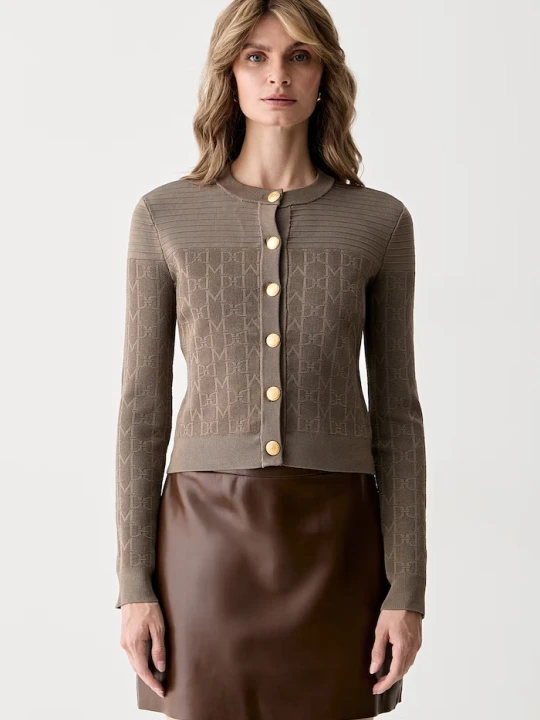 Zdjęcie produktu Marciano by Guess kardigan damski z wiskozą YAMNA brązowy