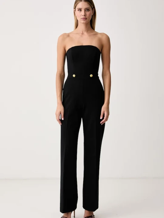 Zdjęcie produktu Marciano by Guess kombinezon damski z wiskozą SOPHIA czarny