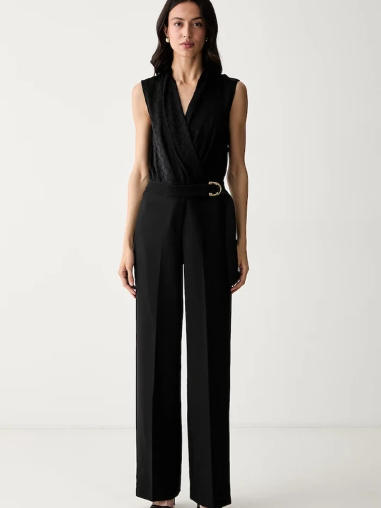 Zdjęcie produktu Marciano by Guess kombinezon kopertowy damski HADIL czarny