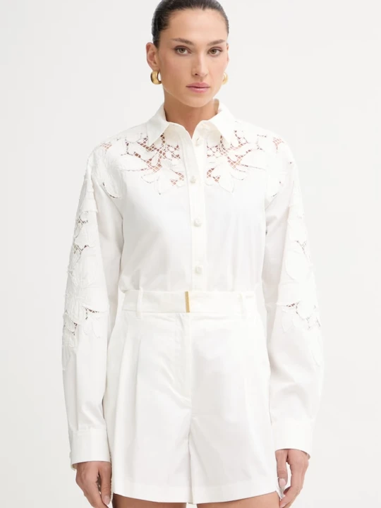 Zdjęcie produktu Marciano by Guess koszula damska bawełniana ALEXIS beżowy