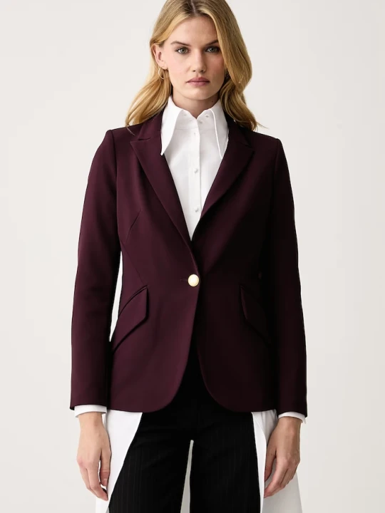 Zdjęcie produktu Marciano by Guess marynarka jednorzędowa damska JASMINE bordowy