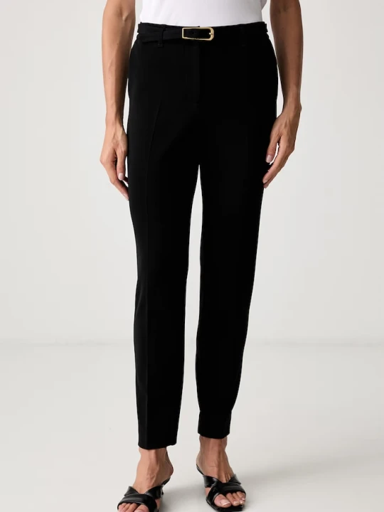 Zdjęcie produktu Marciano by Guess spodnie damskie z wiskozą JOLIE czarny