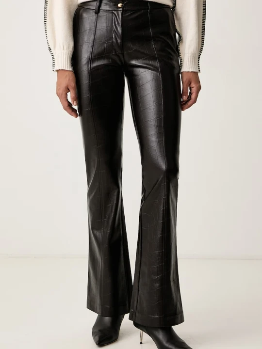 Zdjęcie produktu Marciano by Guess spodnie dzwony damskie ALESSANDRIA brązowy