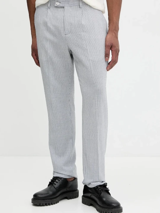 Zdjęcie produktu Marciano by Guess spodnie z domieszką wełny MAX niebieski
