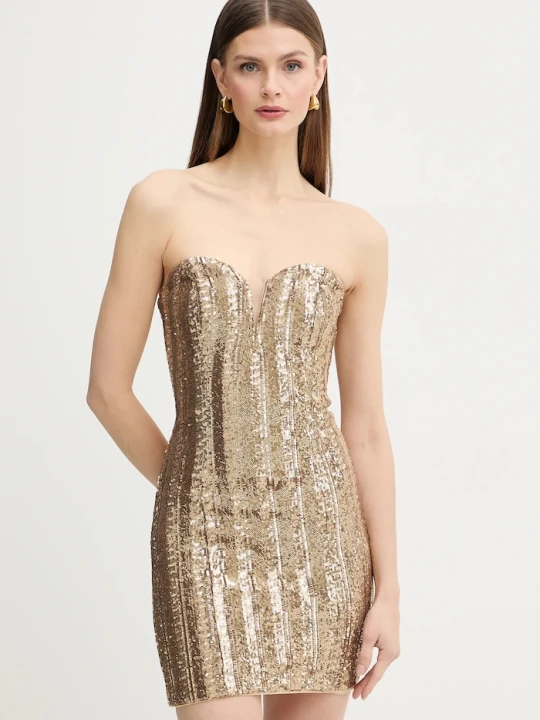 Zdjęcie produktu Marciano by Guess sukienka BIANCA złoty