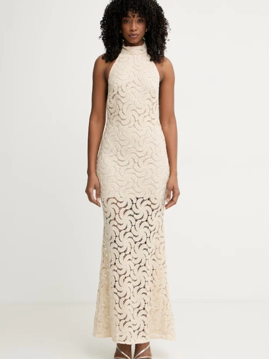 Zdjęcie produktu Marciano by Guess sukienka BRUNA beżowy