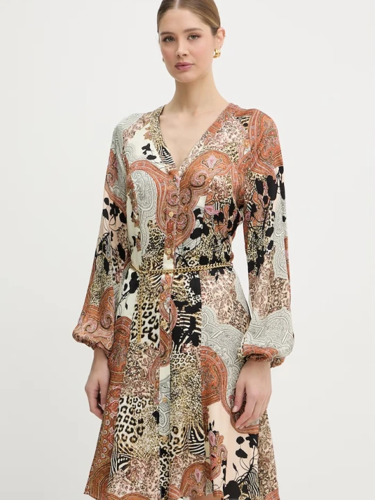 Zdjęcie produktu Marciano by Guess sukienka GWENDA brązowy