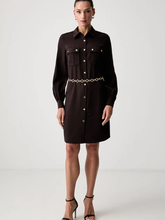 Zdjęcie produktu Marciano by Guess sukienka KAMILA brązowy