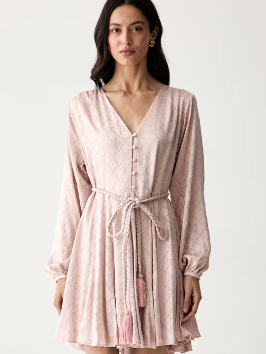 Zdjęcie produktu Marciano by Guess sukienka z wiskozą HADIL różowy