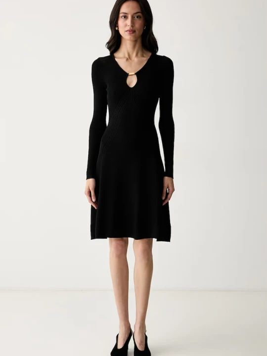 Zdjęcie produktu Marciano by Guess sukienka z wiskozą JAMILA czarny