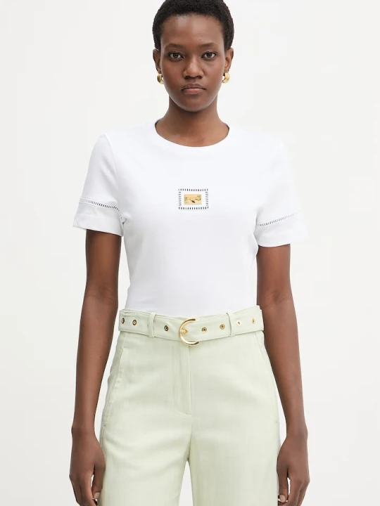 Zdjęcie produktu Marciano by Guess t-shirt damski bawełniany MINA biały