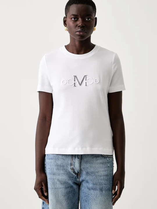 Zdjęcie produktu Marciano by Guess T-shirt damski z bawełną CASSEL biały