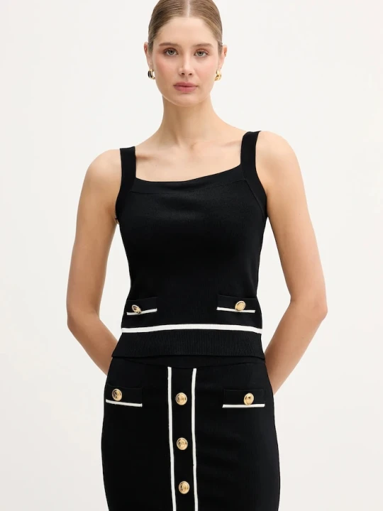 Zdjęcie produktu Marciano by Guess top NOEMI czarny