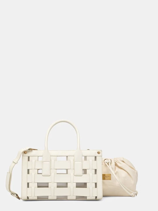 Zdjęcie produktu Marciano by Guess torebka koszyk damska z imitacji skóry biały