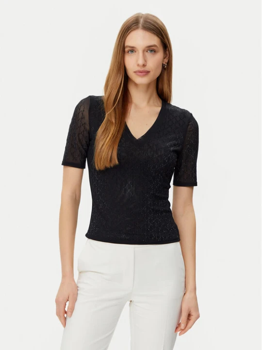 Zdjęcie produktu Marciano Guess Bluzka 5RGP22 6311A Czarny Regular Fit