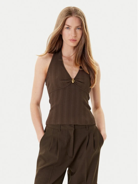 Zdjęcie produktu Marciano Guess Bluzka 5YGR01 5875Z Brązowy Slim Fit