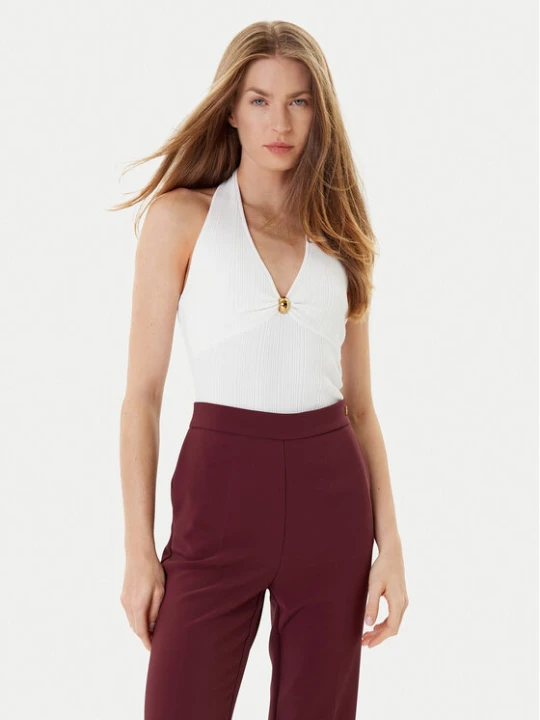 Zdjęcie produktu Marciano Guess Bluzka 5YGR01 5875Z Kremowy Slim Fit