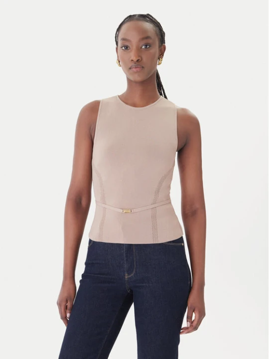 Zdjęcie produktu Marciano Guess Bluzka G6GR23 Z0760 Brązowy Regular Fit