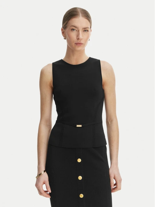 Zdjęcie produktu Marciano Guess Bluzka G6GR23 Z0760 Czarny Regular Fit