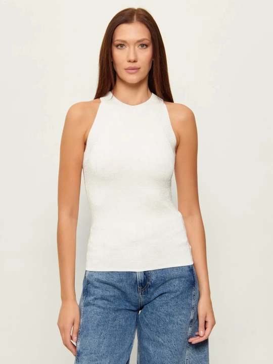 Zdjęcie produktu Marciano Guess Bluzka | Slim Fit ecru