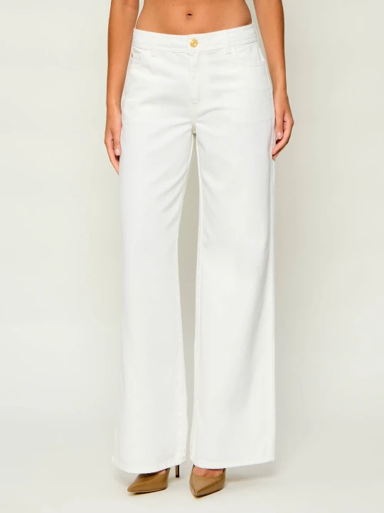Zdjęcie produktu Marciano Guess Jeansy Laura | Relaxed fit biały