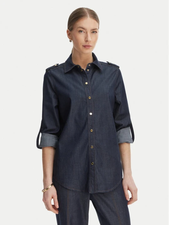 Zdjęcie produktu Marciano Guess Koszula jeansowa G6GH29 D1082 Granatowy Regular Fit
