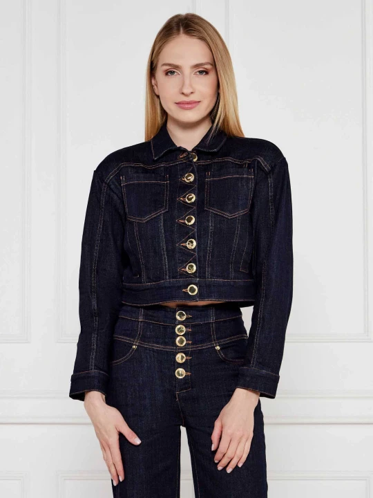 Zdjęcie produktu Marciano Guess Kurtka jeansowa KYLIE | Cropped Fit granatowy