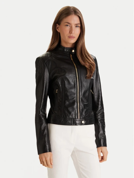 Zdjęcie produktu Marciano Guess Kurtka skórzana 6RGL09 7133A Czarny Regular Fit