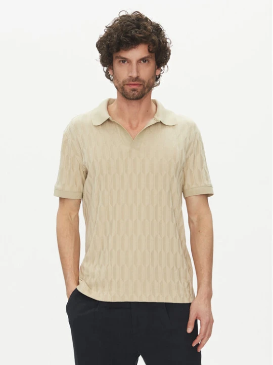 Zdjęcie produktu Marciano Guess Polo 5GHP03 6326A Beżowy Regular Fit