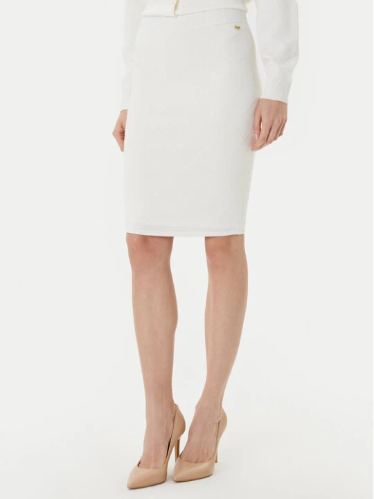 Zdjęcie produktu Marciano Guess Spódnica midi 5YGD29 5036Z Biały Slim Fit