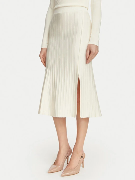 Zdjęcie produktu Marciano Guess Spódnica midi G6YD09 Z1061 Kremowy Regular Fit