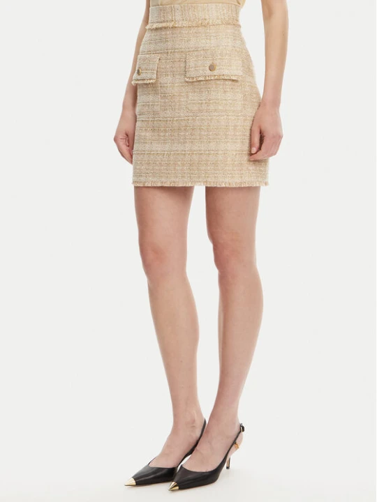 Zdjęcie produktu Marciano Guess Spódnica mini 5GGD15 7302A Beżowy Regular Fit