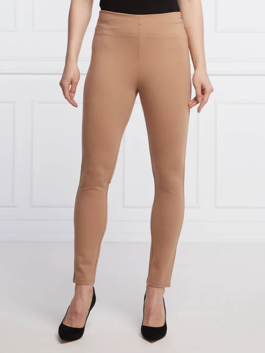 Zdjęcie produktu Marciano Guess Spodnie JANE | Slim Fit | high waist beżowy