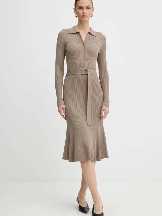 Zdjęcie produktu Marciano by Guess sukienka AGATHE beżowy