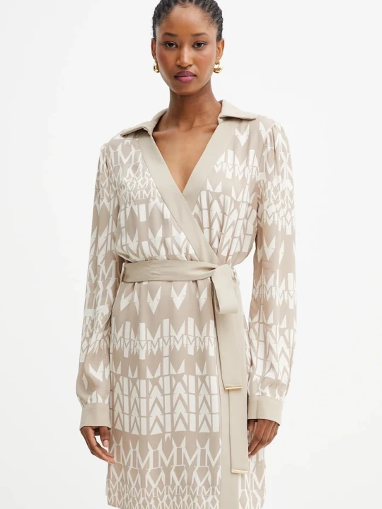 Zdjęcie produktu Marciano by Guess sukienka BRITNEY beżowy