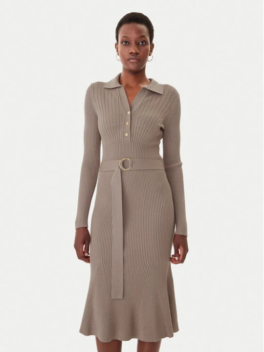 Zdjęcie produktu Marciano Guess Sukienka dzianinowa 5BGK07 5891Z Beżowy Slim Fit