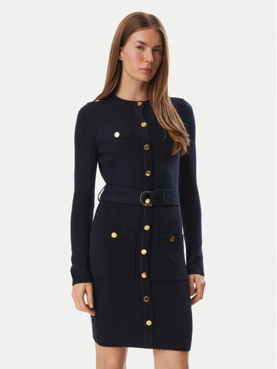 Zdjęcie produktu Marciano Guess Sukienka dzianinowa 5BGK43 5893Z Granatowy Regular Fit