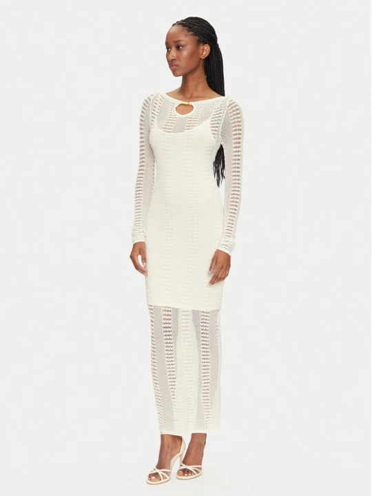 Zdjęcie produktu Marciano Guess Sukienka dzianinowa 5GGK45 5869Z Biały Regular Fit